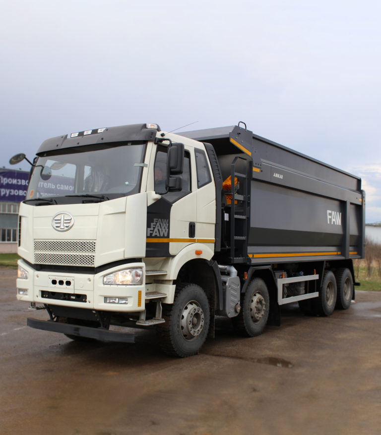 FAW 8x4 amkar высокий кузов 1