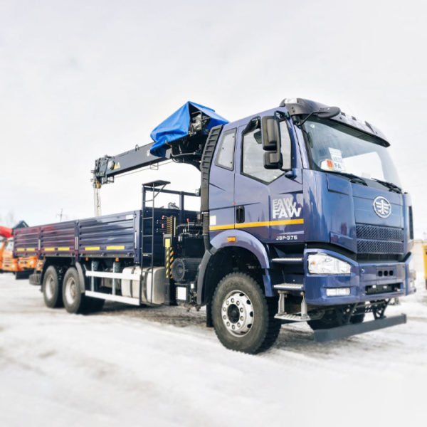 Кран-манипулятор FAW 6х4 HIAB 1