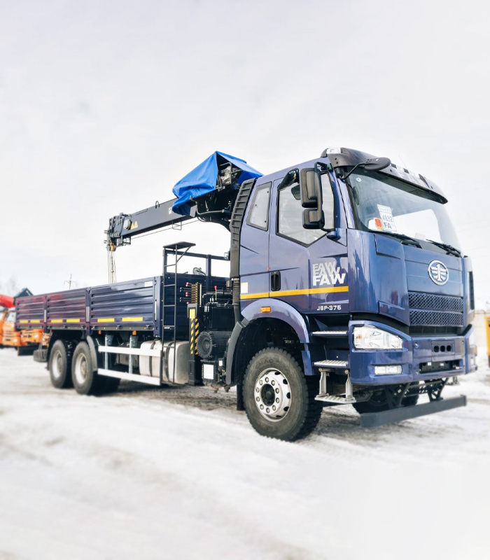 Кран-манипулятор FAW 6х4 HIAB 1