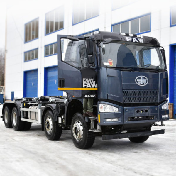 Мультилифт FAW J6 CA3310 8Х4 HYVA TITAN 26-65-S 1
